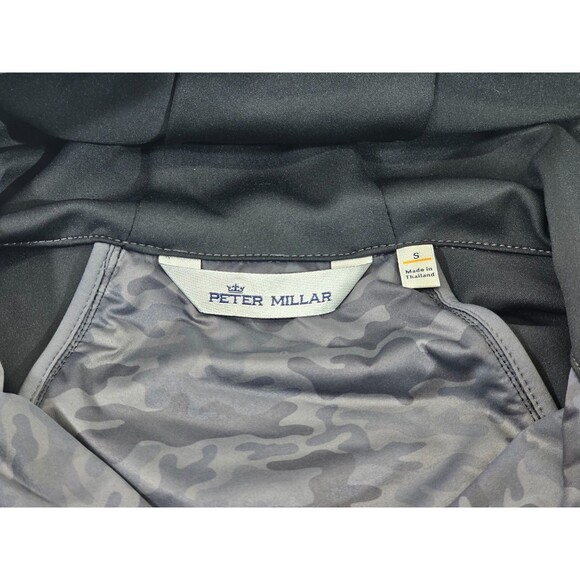 Peter Millar Mens S Hyperlight Weld Hybrid Half-Zip Hooded Sweatshirt EUC NEW - Picture 4 of 10